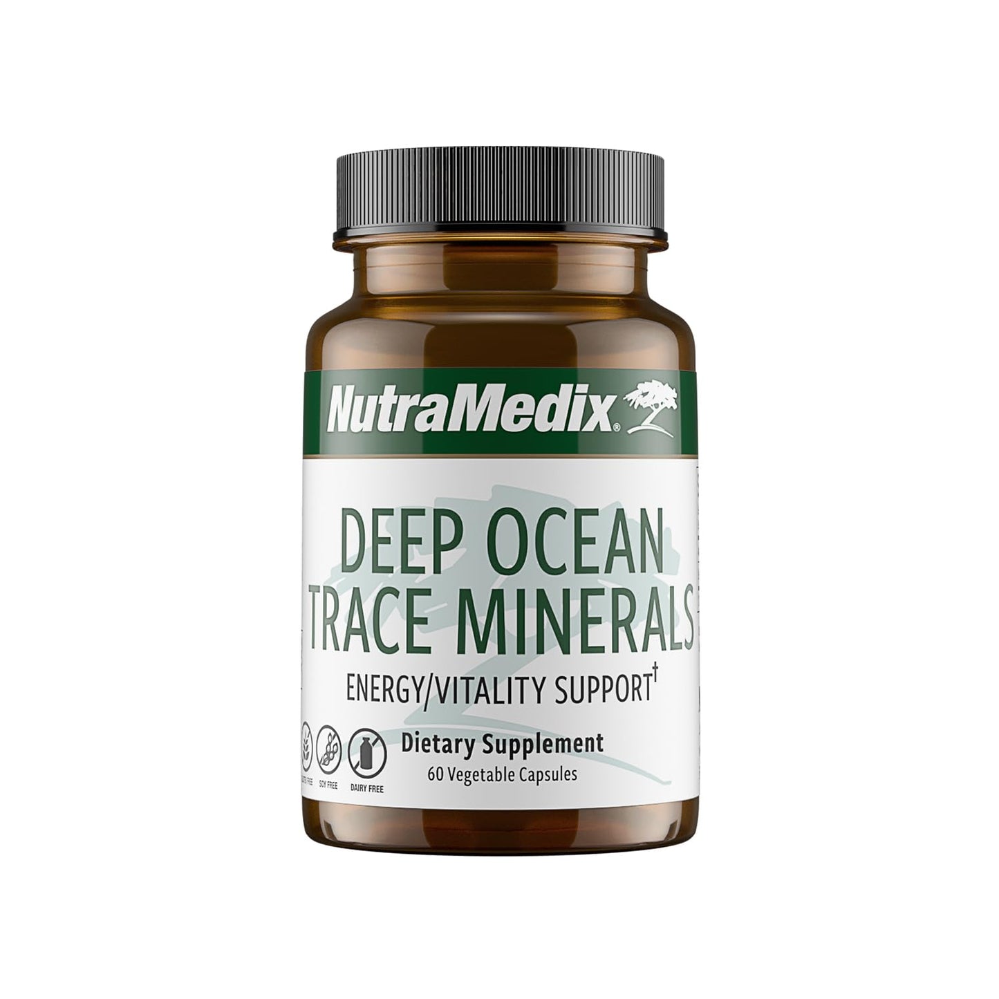 NutraMedix Deep Ocean Trace Minerals 1,000mg - Mineral & Energy Supplements - Magnesium, Zinc, Potassium, Boron, Phosphorus & Manganese - Maple Wellness Supplements