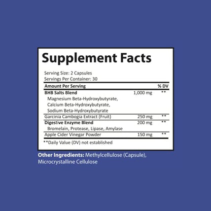 Nutriumph Keto BHB exogenous ketones | Keto Diet Pills | Advanced Ketone Supplement - Maple Wellness Supplements