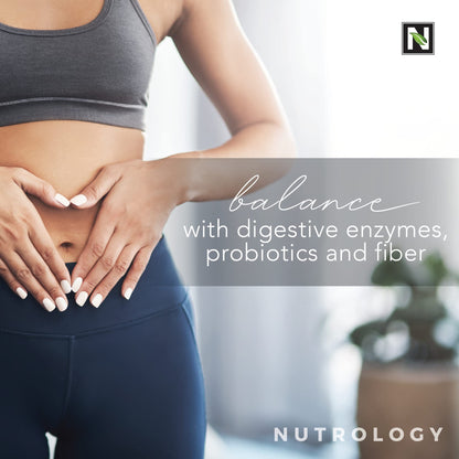 Nutrology Greens & Fruits Powder-Naturally Sourced Superfood, Chocolate (30 Servings) Zen Natural Magnesium Supplement (30 Servings) - Maple Wellness Supplements