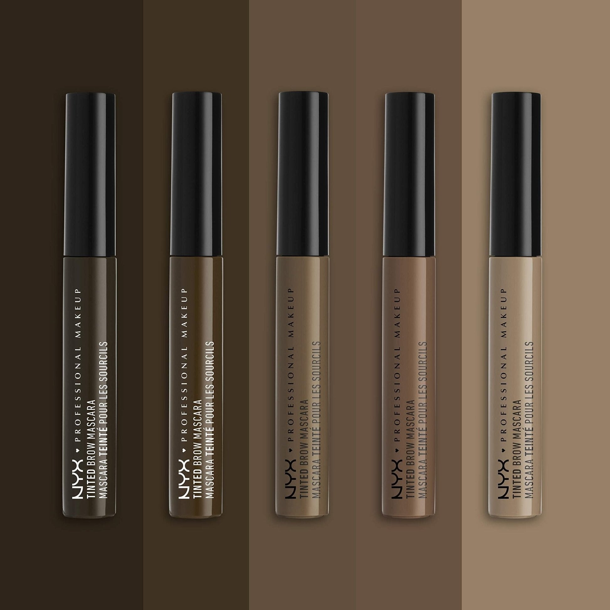 NYX PROFESSIONAL MAKEUP Tinted Eyebrow Mascara, Chocolate - Maple Wellness Supplements