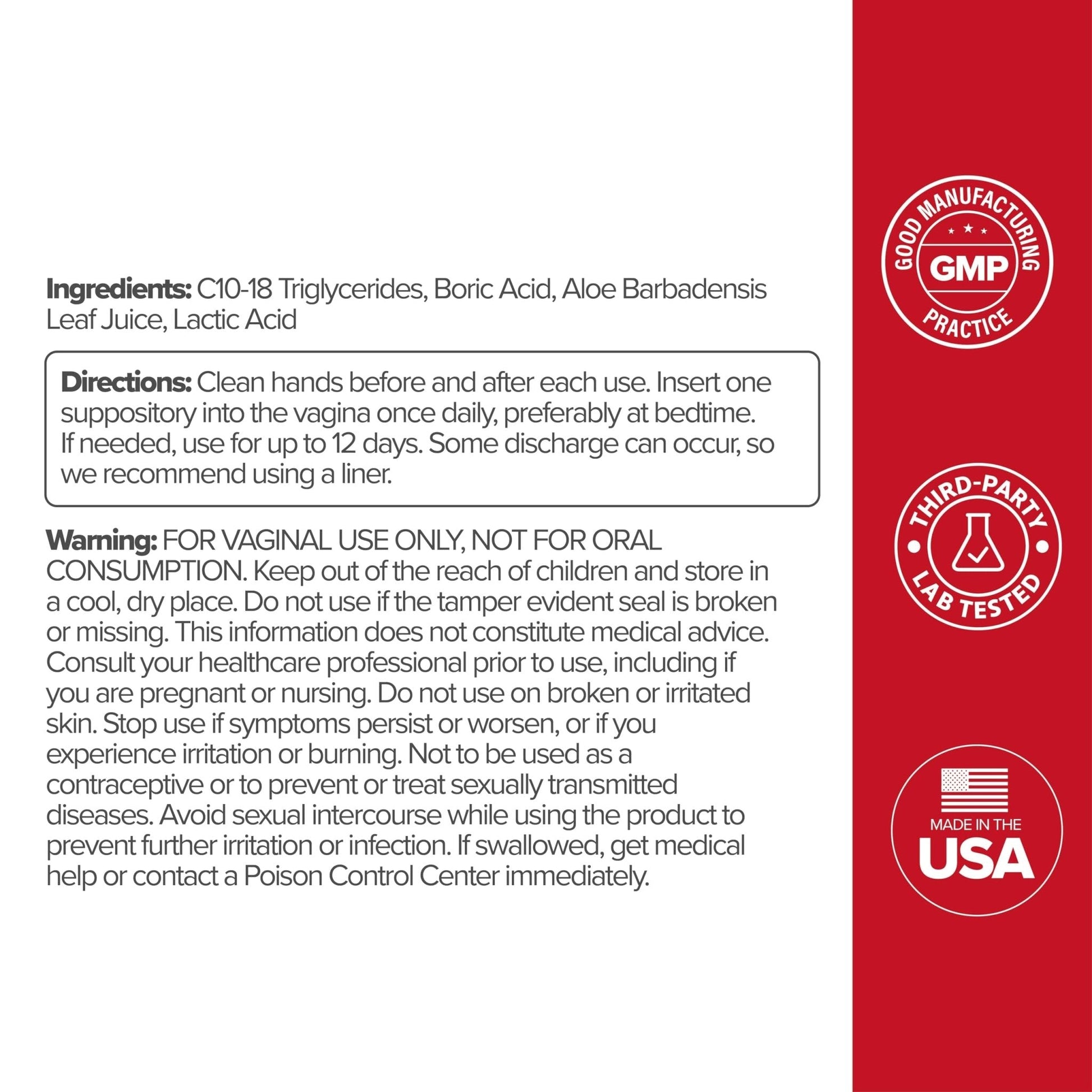 O Positiv URO Vaginal Probiotic and URO Boric Acid Vaginal Suppository Bundle - Maple Wellness Supplements