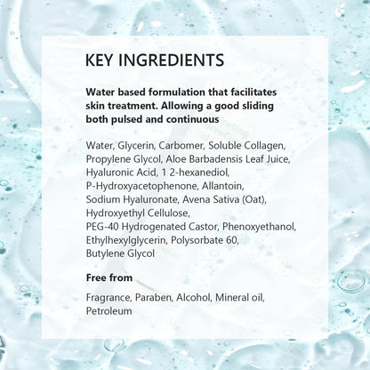 Oeneis Hydrating Microcurrent Conductive Gel, Fragrance-Free, Paraben-Free, Gel Primer with Hyaluronic Acid, Non-irritating - Maple Wellness Supplements