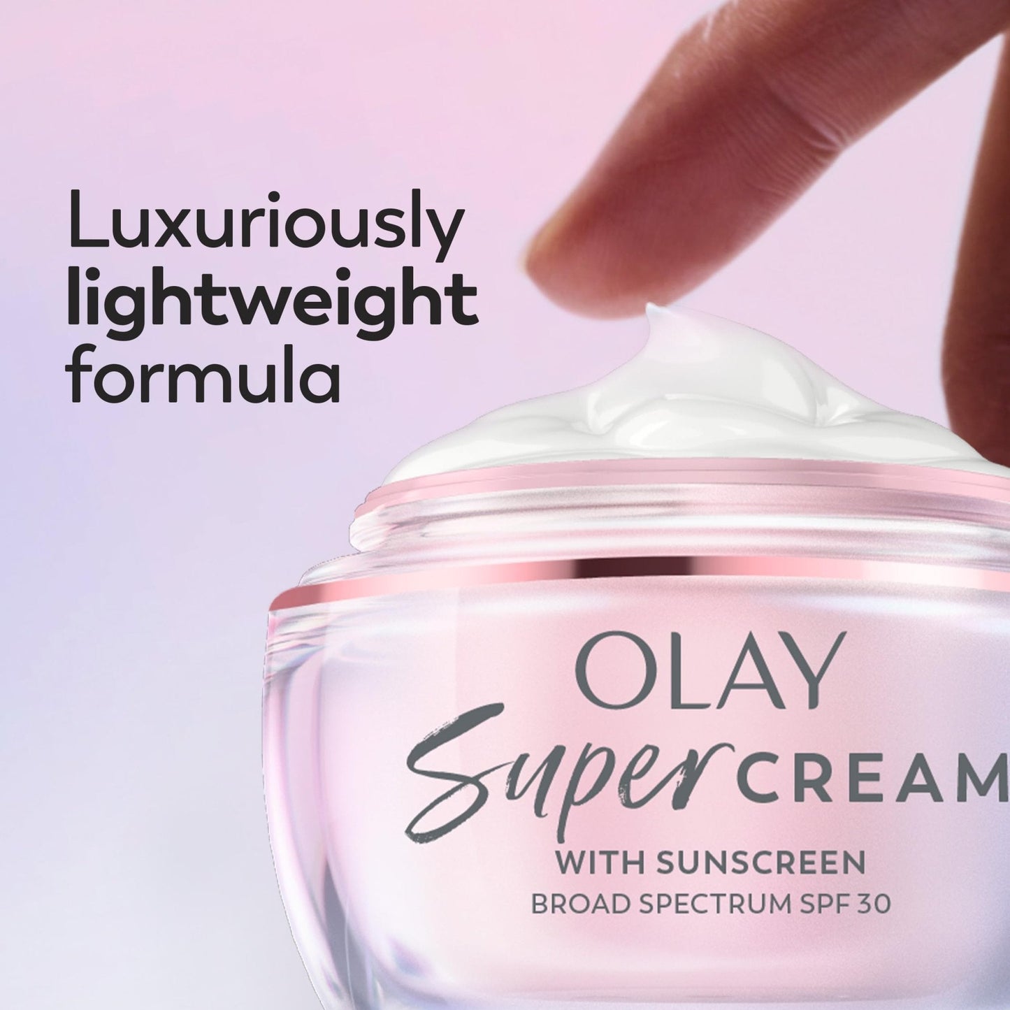 Olay Super Cream with Sunscreen SPF 30, Lightweight Face Moisturizer with Sun Protection - Maple Wellness Supplements
