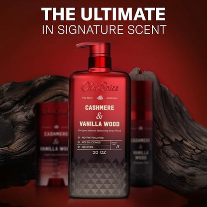 Old Spice Body Wash for Men, The Spice Alchemist Collection, 24/7 Cologne Infused Hydration, No Trade Off Formula - Maple Wellness Supplements