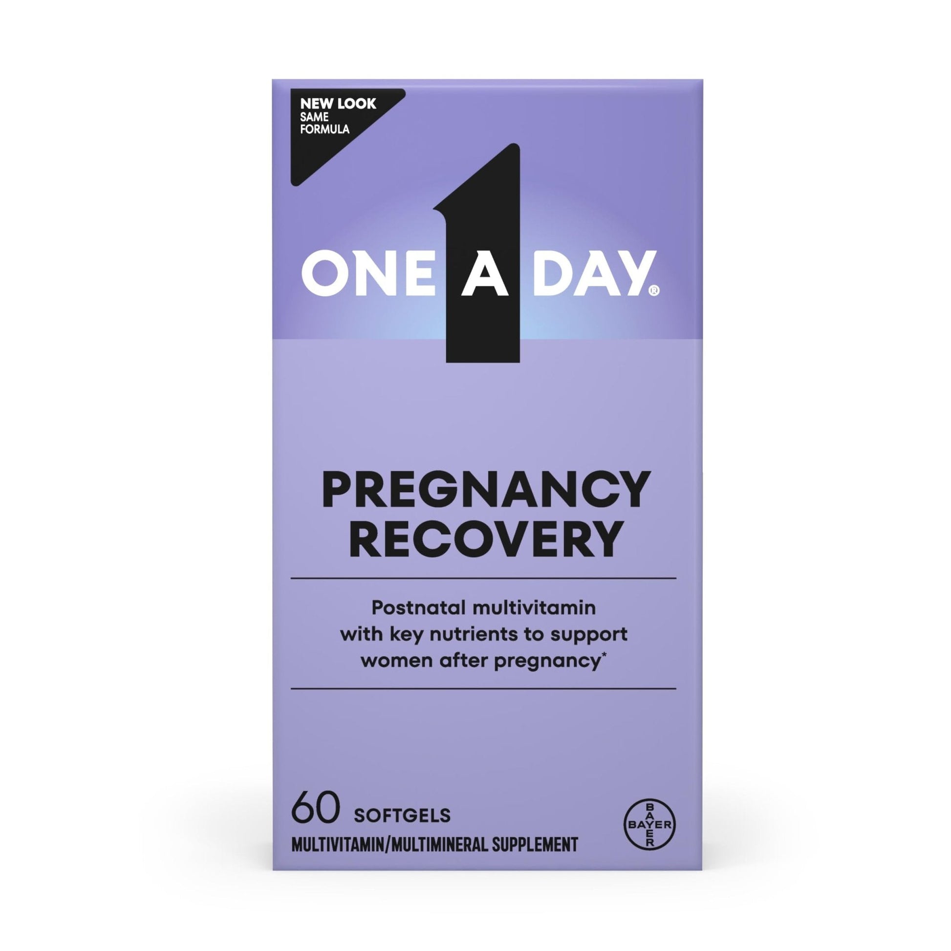 One A Day Postnatal Vitamins for Women, Postnatal Multivitamin with Folic Acid, Omega-3 DHA, B Vitamins, Support Immune Health, Breastfeeding - Maple Wellness Supplements