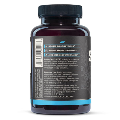 Onnit Shroom TECH Sport (84ct) | All Natural Pre-Workout Supplement with Ashwagandha - Maple Wellness Supplements