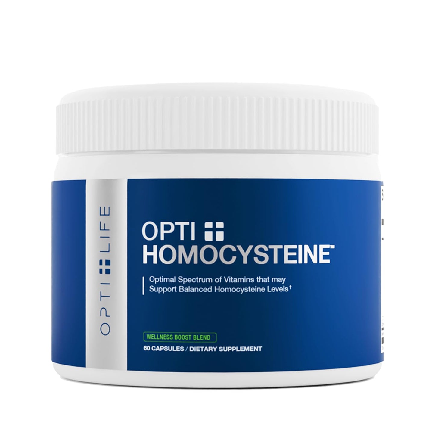 Opti + Homocysteine Capsules | Daily Brain and Heart Health Supplements* | Brain Supplement with Methylcobalamin & Methylfolate | 60 capsules/30 Servings - Maple Wellness Supplements