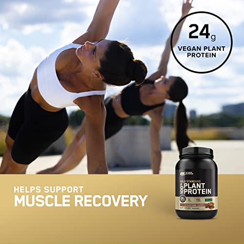 Optimum Nutrition Gold Standard 100% Plant Based Protein Powder, Gluten Free, Vegan - Maple Wellness Supplements