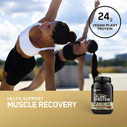 Optimum Nutrition Gold Standard 100% Plant Based Protein Powder, Gluten Free, Vegan - Maple Wellness Supplements