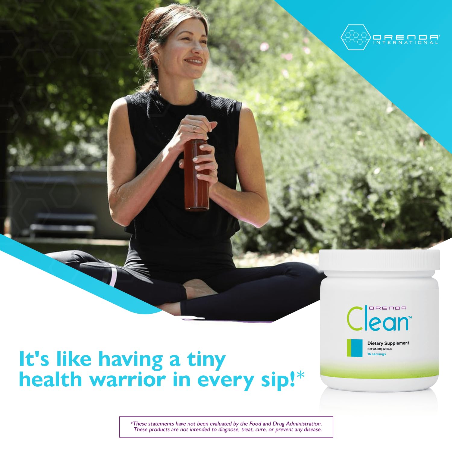 Orenda Clean - Peptizyme-SP EN, Aronia Berry, Aloe Vera and More for Digestive Support - Nutrient-Rich Supplement for Wellness - 80g, 16 Servings - Maple Wellness Supplements