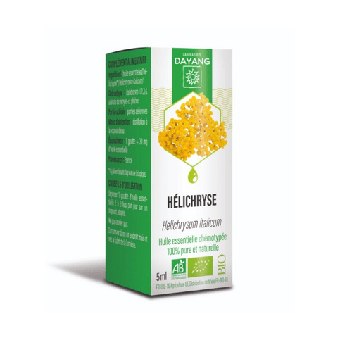 Organic Helichrysum Italicum Essential Oil 5ml - DAYANG - Maple Wellness Supplements