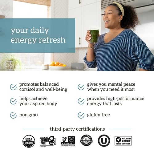 Organifi Green Juice and Red Juice Bundle - 30 Day Supply - Delicious, Refreshing Organic - Maple Wellness Supplements