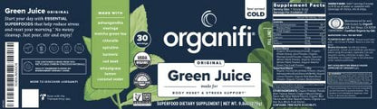 Organifi Green Juice - Organic Superfood Powder - 90-Day Supply - Organic Vegan Greens - Maple Wellness Supplements
