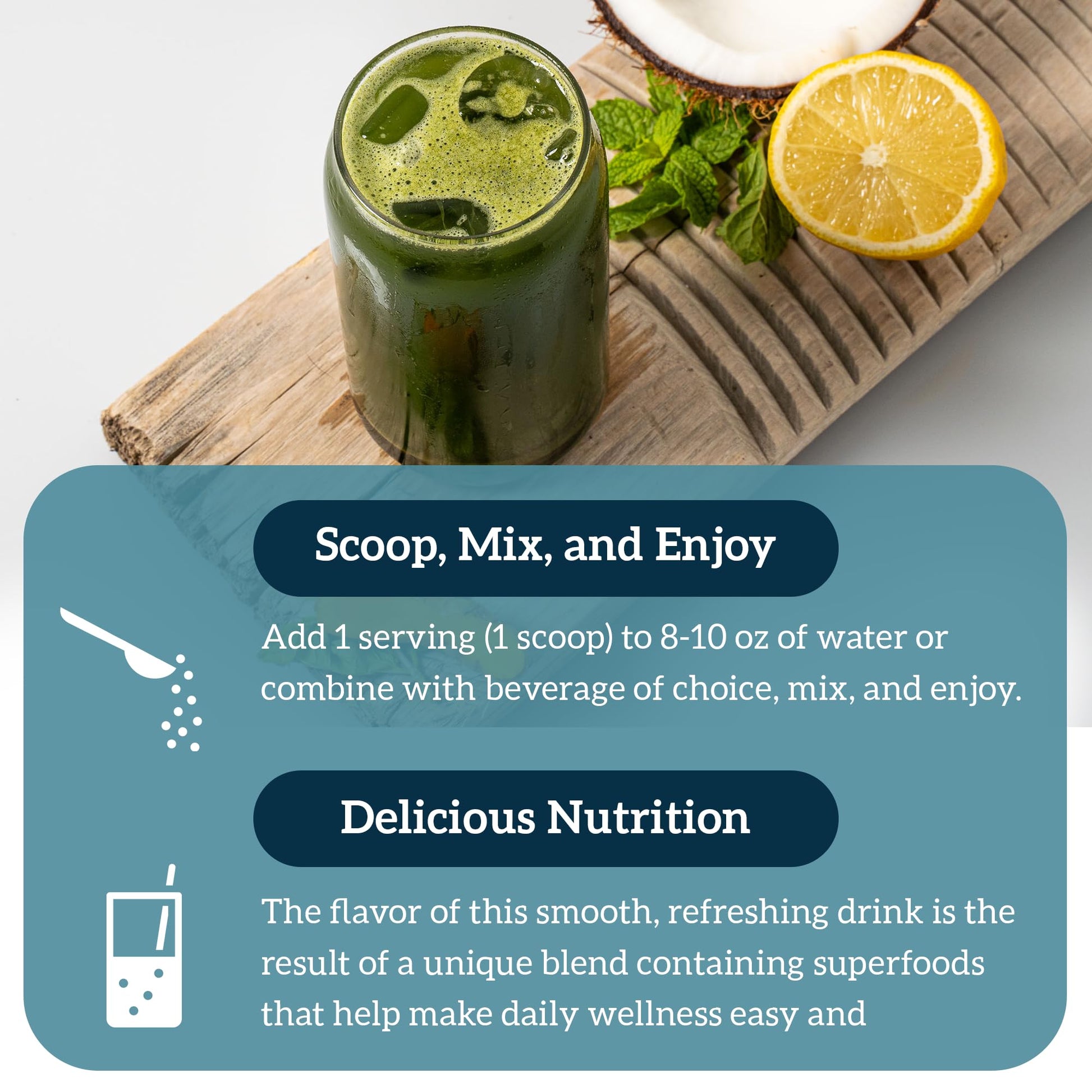 Organifi Green Juice - Powder Supplement with Organic Spirulina, Ashwagandha - Maple Wellness Supplements