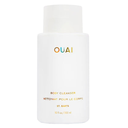 OUAI Body Cleanser, St. Barts - Foaming Body Wash with Jojoba Oil and Rosehip Oil to Hydrate, Nurture, Balance and Soften Skin - Paraben - Maple Wellness Supplements