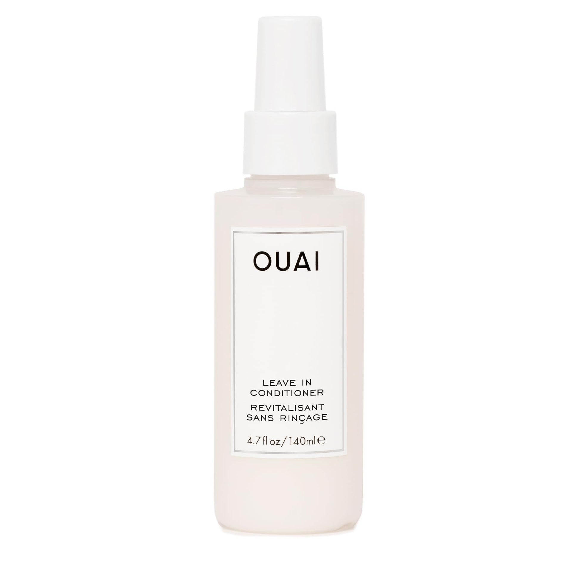 OUAI Leave In Conditioner & Heat Protectant for Hair - Prep Hair for Styling or Use as Detangling Spray to Fight Frizz & Flyaways - No Parabens, Sulfates or Phthalates (4.7 oz) - Maple Wellness Supplements
