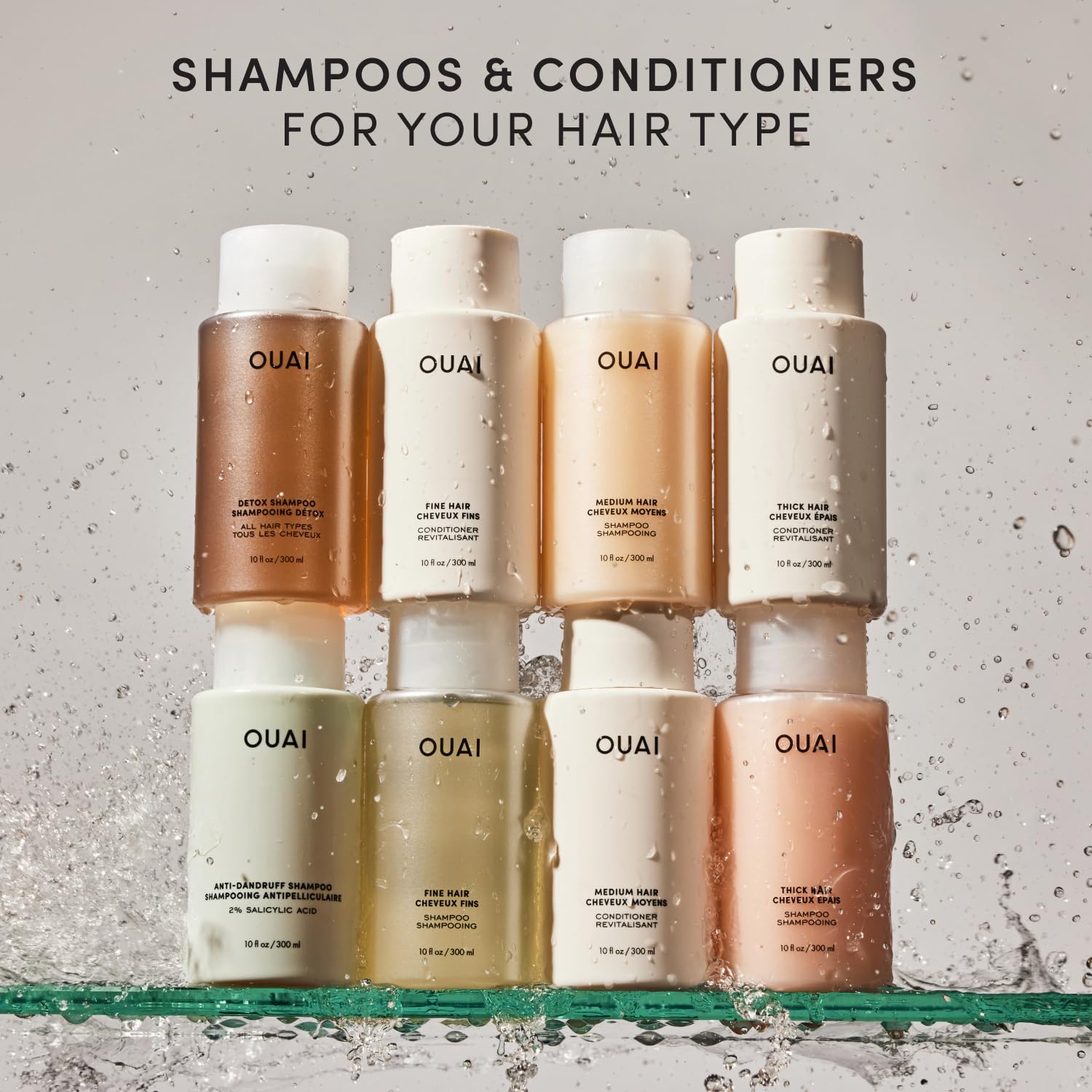 OUAI Thick Hair Conditioner Travel Size - Moisturizing Conditioner for Dry, Frizzy Hair - Keratin, Marshmallow Root, Shea Butter and Avocado Oil - Paraben, Phthalate and Sulfate Free (3 Oz) - Maple Wellness Supplements