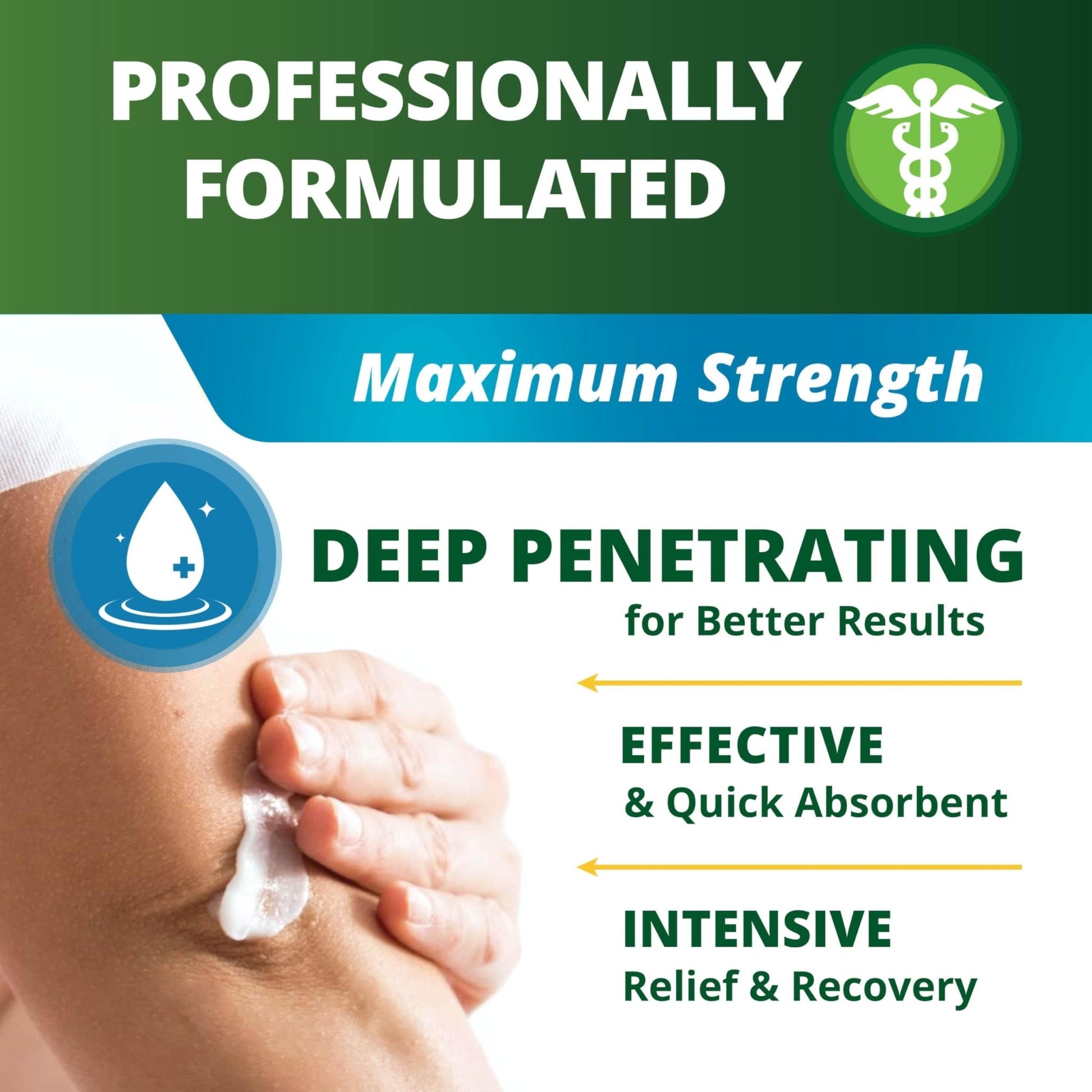OWELL NATURALS Arthritis Pain Relief Ointment with Arnica & MSM – Deep Penetrating Joint & Muscle Therapy for Knee, Back, Sore Muscles, Legs, 3.5 oz (2 Pack) - Maple Wellness Supplements