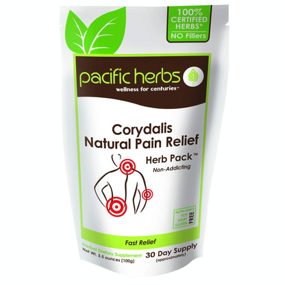Pacific Herbs Corydalis Natural Pain Relief Herbs - Maple Wellness Supplements