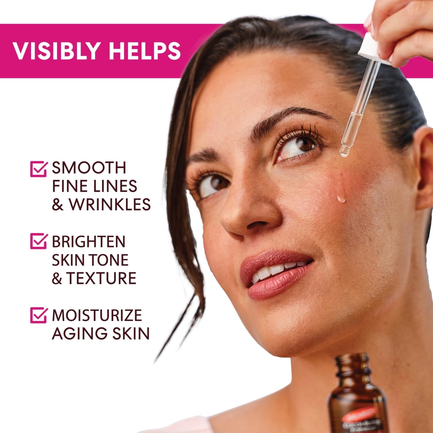 Palmer's Cocoa Butter Formula Moisturizing Skin Therapy Oil for Face with Vitamin E, C & 10 Pure Facial Oils Blend - Maple Wellness Supplements