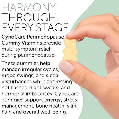 Perimenopause Supplements Women | Premenopausal Gummy Vitamins | Relief for Hormonal Balance & Mood Swings | Supports Menstrual Cycle Regulation | 60 Vegan Gummies - Maple Wellness Supplements