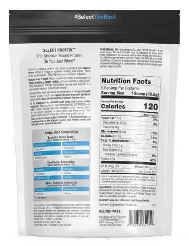 PEScience Select Low Carb Protein Powder, Peanut Butter Cookie, 5 Serving, Keto Friendly - Maple Wellness Supplements