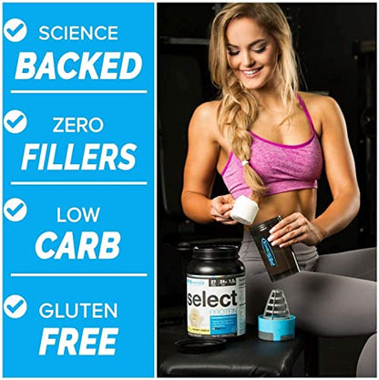 PEScience Select Low Carb Protein Powder, Snickerdoodle, 27 Serving, Keto Friendly - Maple Wellness Supplements