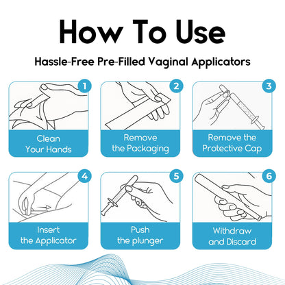 Pharmlitalia Vaginal Moisturizer Gel for Vagina Health, Moisturizer Applicators for Vaginal Dryness Relief and Long Lasting Wetness - Pre and Post Menopausal - 12 Pre Filled Applicators - Maple Wellness Supplements