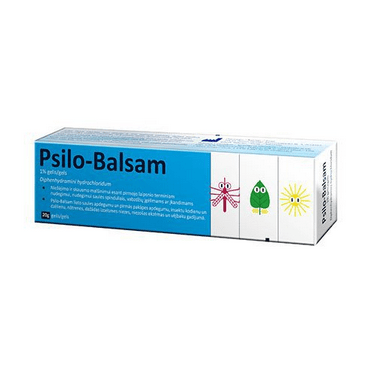 Buy ​Psilo-Balsam 1% Gel 20g. Allergic Itching Irritation Urticaria Insect Bite Sunburn Skin - AmeriHealth Global Supplements