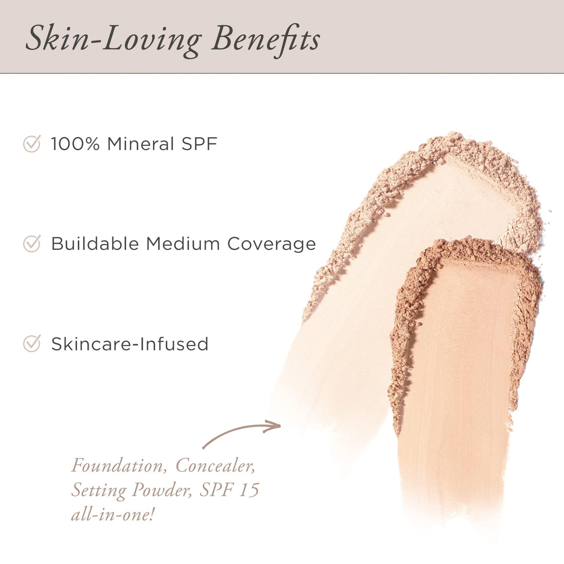 PUR Beauty 4-in-1 Pressed Mineral Makeup Powder Foundation with SPF 15 - Concealer & Finishing Compact Pressed Powder for Face - Buildable Medium to Full Coverage Foundation Powder (Fair Ivory) - Maple Wellness Supplements