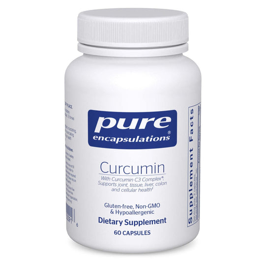 Pure Encapsulations Curcumin - 500 mg - Supports Joint Health & Liver Health - Curcuma Longa Capsule - Maple Wellness Supplements