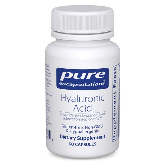 Pure Encapsulations Hyaluronic Acid - for Skin Hydration, Joint Lubrication & Joint Health* - Effective Absorption - Gluten Free - Maple Wellness Supplements