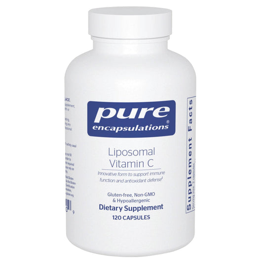 Pure Encapsulations Liposomal Vitamin C - Immune Support Supplement* - Antioxidant Nourishment - Daily Vitamin - Maple Wellness Supplements