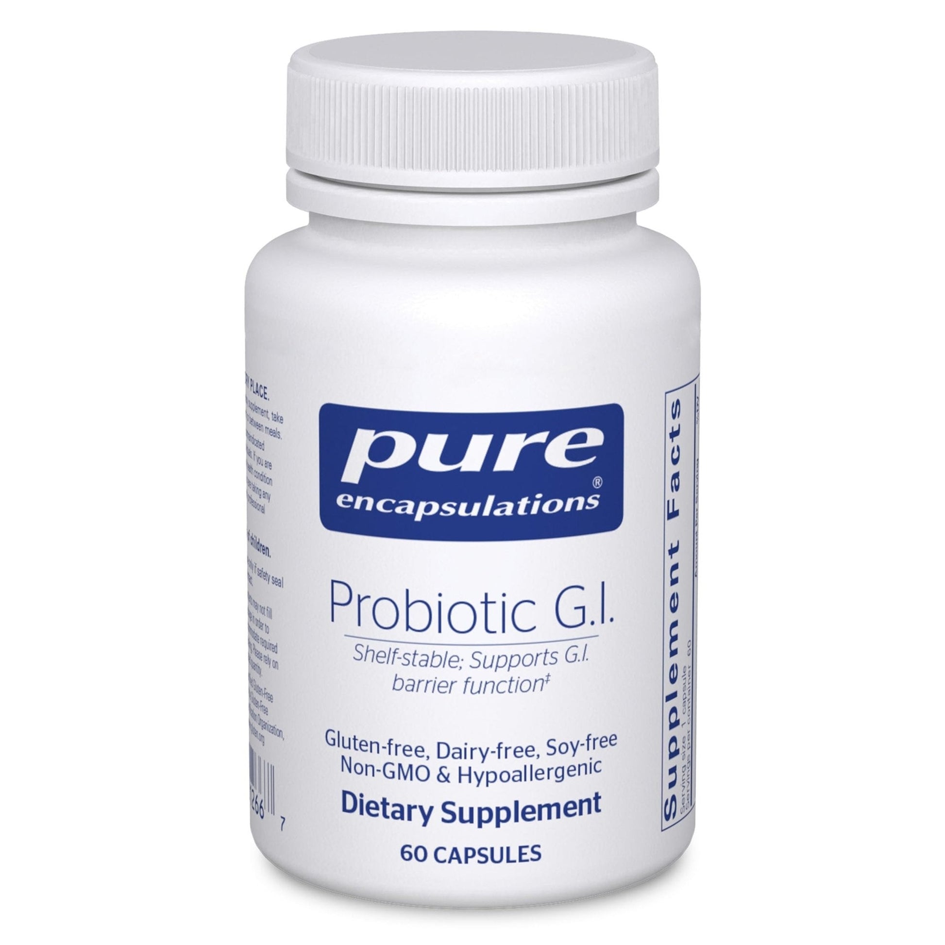 Pure Encapsulations Probiotic G.I. - Shelf Stable Probiotic for Intestinal Health & Gastrointestinal Support - Maple Wellness Supplements