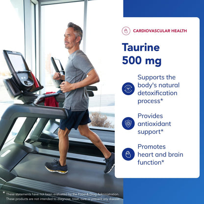 Pure Encapsulations Taurine 500 mg | Amino Acid Supplement for Liver, Eye Health, Antioxidants, Heart, Brain, and Muscles* | 60 Capsules - Maple Wellness Supplements
