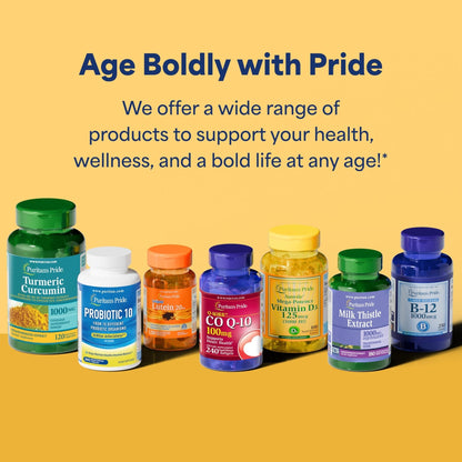 Puritan's Pride Daily Probiotic Acidophilus, 100 Million Live Cultures, Dietary Supplement for Digestive, Gut, and Immune Health, Soy, Sodium, - Maple Wellness Supplements