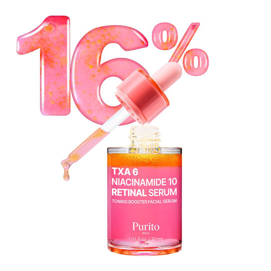 Buy ​PURITO TXA 6% + Niacinamide 10% + Retinal Facial Serum | for Dark Spots, Hyperpigmentation, Uneven Tone - AmeriHealth Global Supplements