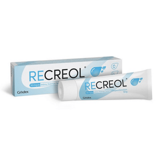 Buy ​RECREOL Ointment 50g, 50 mg/g, Dexpanthenol, Grindex - AmeriHealth Global Supplements