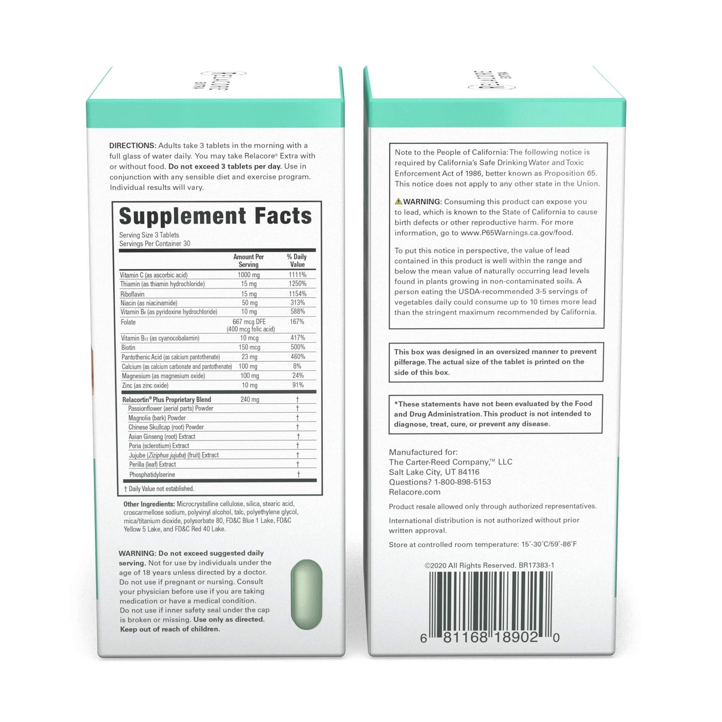 Relacore Extra Maximum Strength - Cortisol Supplements for Women - Reduce Cortisol Related Belly Fat - Stress Relief Supplement - Calm Mind - Maple Wellness Supplements