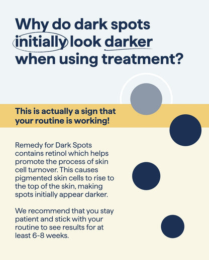 Remedy for Dark Spots | Advanced Night Treatment with Retinol & Kojic Acid | For Discoloration and Uneven Tones | With Glutathione - Maple Wellness Supplements