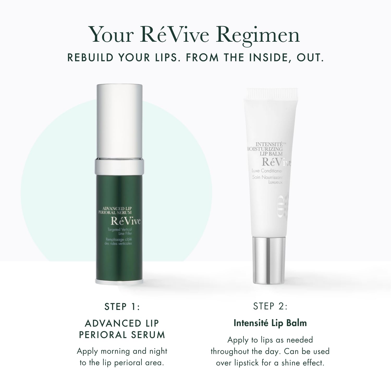 RéVive Advanced Perioral Lip Serum - Anti Aging Perioral Lip Treatment to Reduce Lip Area Lines & Wrinkles -Helps Restore Lip Contour & Visible Fullness(0.5 fl oz) - Maple Wellness Supplements