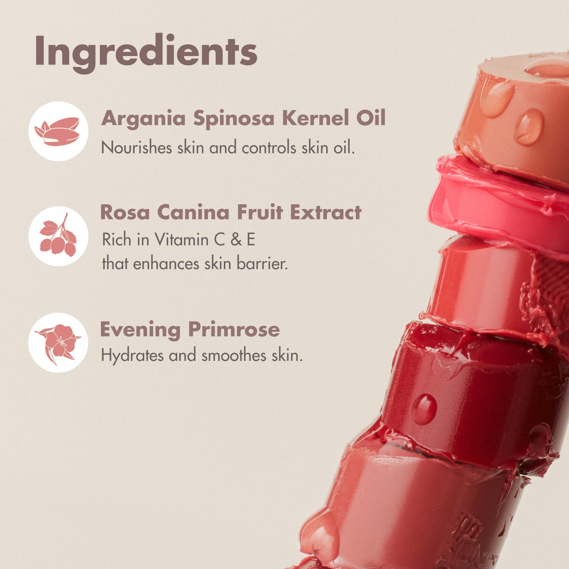 rom&nd GLASTING MELTING BALM 06 Kaya Fig - Vegan K-Beauty Tinted Lip Balm for Crystal Water-Gloss Shine, Deep Hydration & MLBB Rosy Nude Color | Non-Sticky, Long-Lasting Comfort for All Ages - Maple Wellness Supplements