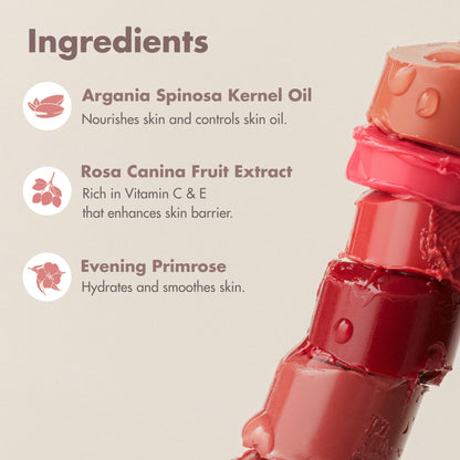 rom&nd GLASTING MELTING BALM 06 Kaya Fig - Vegan K-Beauty Tinted Lip Balm for Crystal Water-Gloss Shine, Deep Hydration & MLBB Rosy Nude Color | Non-Sticky, Long-Lasting Comfort for All Ages - Maple Wellness Supplements