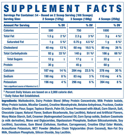 Ronnie Coleman Signature Series King Mass XL Mass Gainer Protein Powder, Muscle - Maple Wellness Supplements
