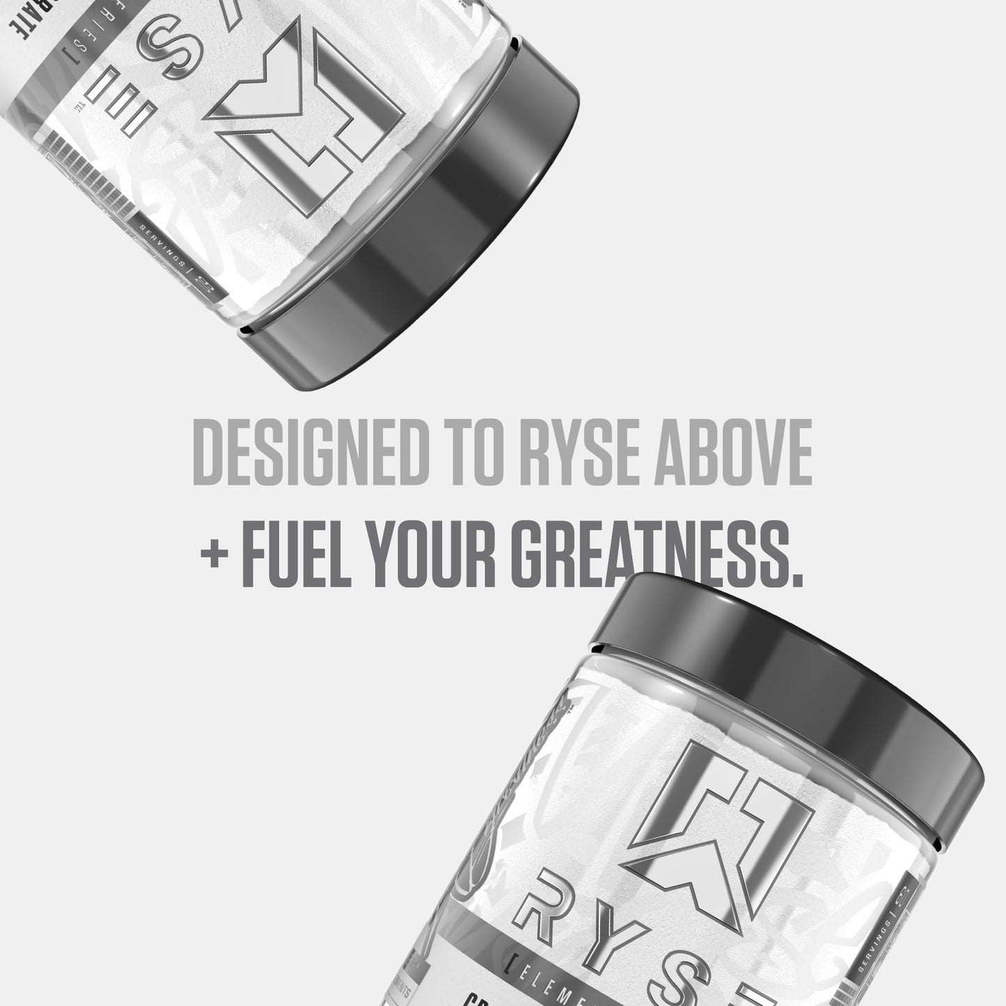 RYSE Creatine Monohydrate Powder - Unflavored - Supports Men & Women Lean Muscle Growth, Strength, Power, and Endurance - Helps Reduce Fatigue - Maple Wellness Supplements