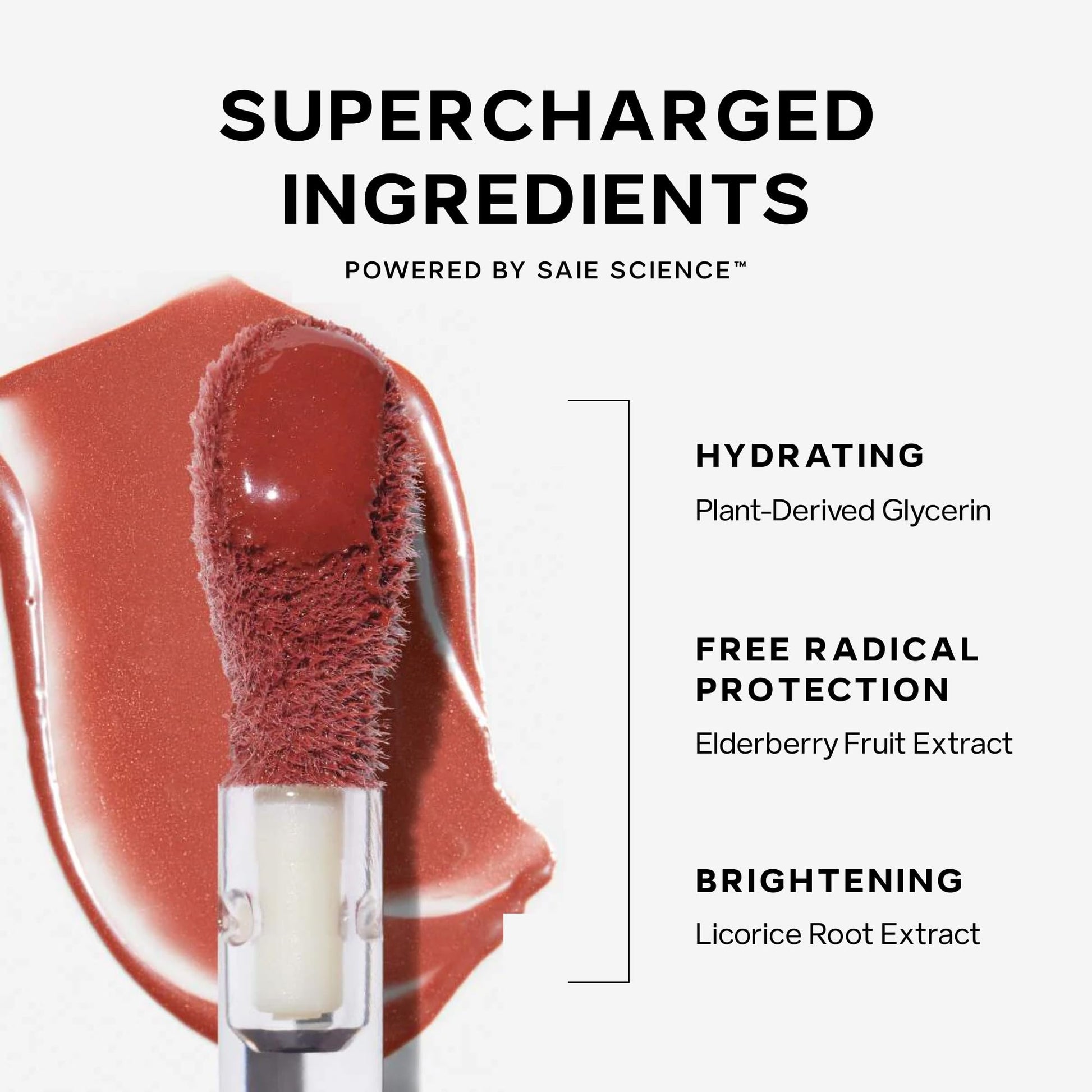 Saie Dewy Glow Duo - Dew Liquid Blush Lady (.40 oz), Mini Glowy Super Gel Warmglow (.5 oz) - Radiant Cheek Tint & Illuminating Primer for a Natural, Lit-From-Within Finish - Maple Wellness Supplements