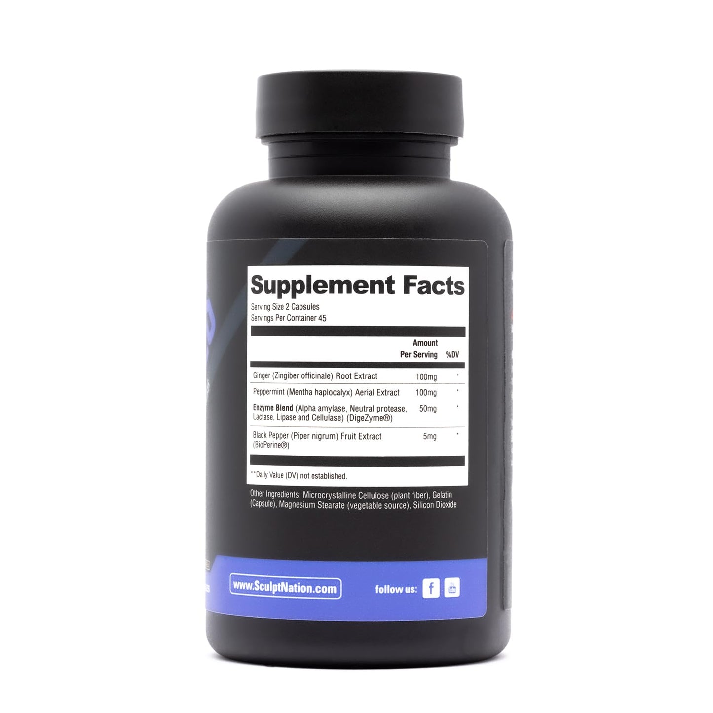 Sculpt Nation by V Shred Digestive Enzymes - Multi Enzyme for Digestion and Gut Health - Maple Wellness Supplements