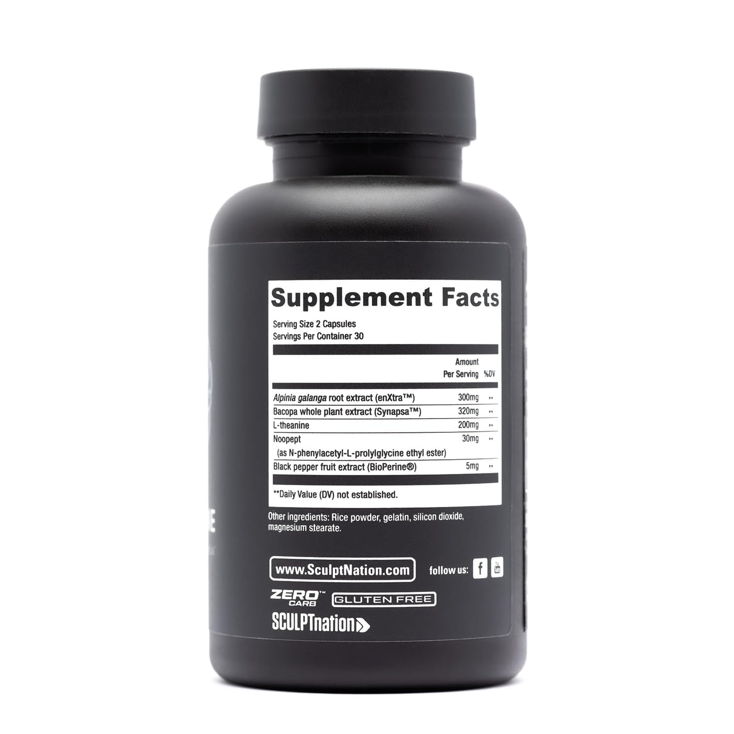 Sculpt Nation by V Shred Neuroctane Nootropic Brain Supplement for Concentration - Maple Wellness Supplements