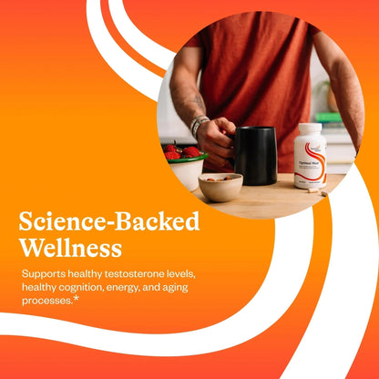 Seeking Health Optimal Man - Multivitamin Supplement with Zinc, Active Folate, & Alpha-Lipoic Acid - Multivitamin Supports Energy & Brain Health - Support Healthy Aging - Maple Wellness Supplements