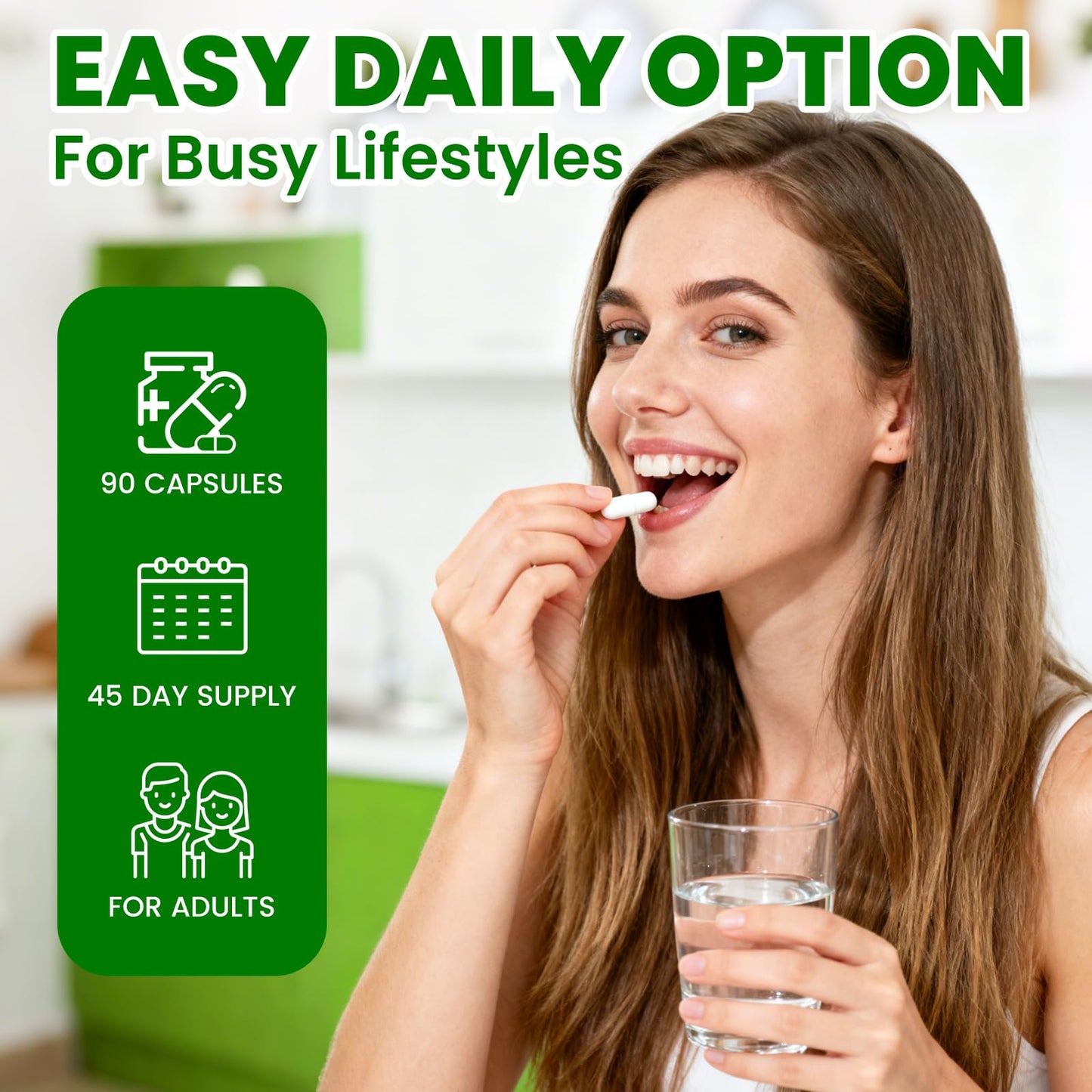 SEPT YAN Gut Health Supplement with Prebiotics, Postbiotics & Probiotics for Digestive Health for Women & Men, 80 Billion CFU Probiotics for Gut and Digestion - Maple Wellness Supplements
